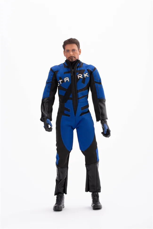 33CM HC Racing Suit Iron-Man Action Figure Tony Stark Movable Model Iron-man PVC Action Figures Toy Doll Kids Gift with Box