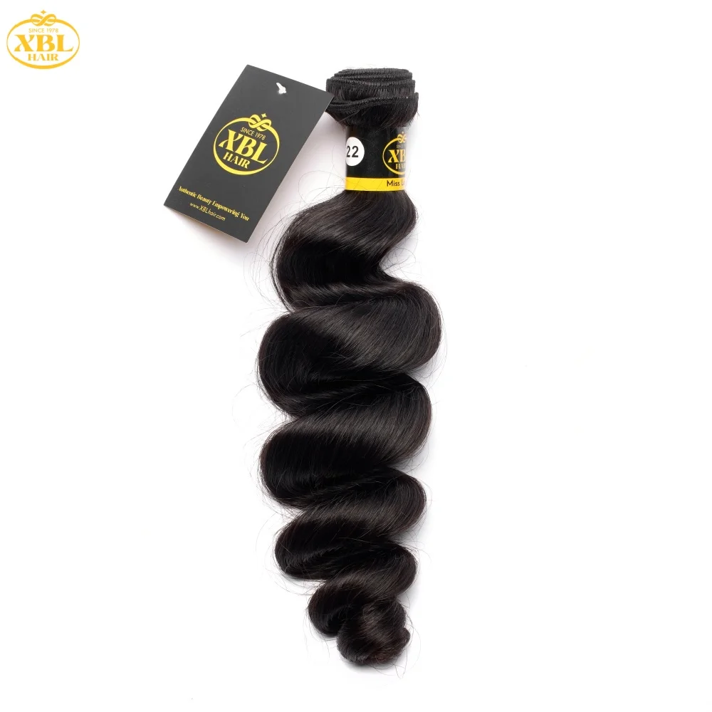 XBL Wholesale Human Loose Wave Hair Bundles for Black Women USA Brazilian and Peruvian Hair Types