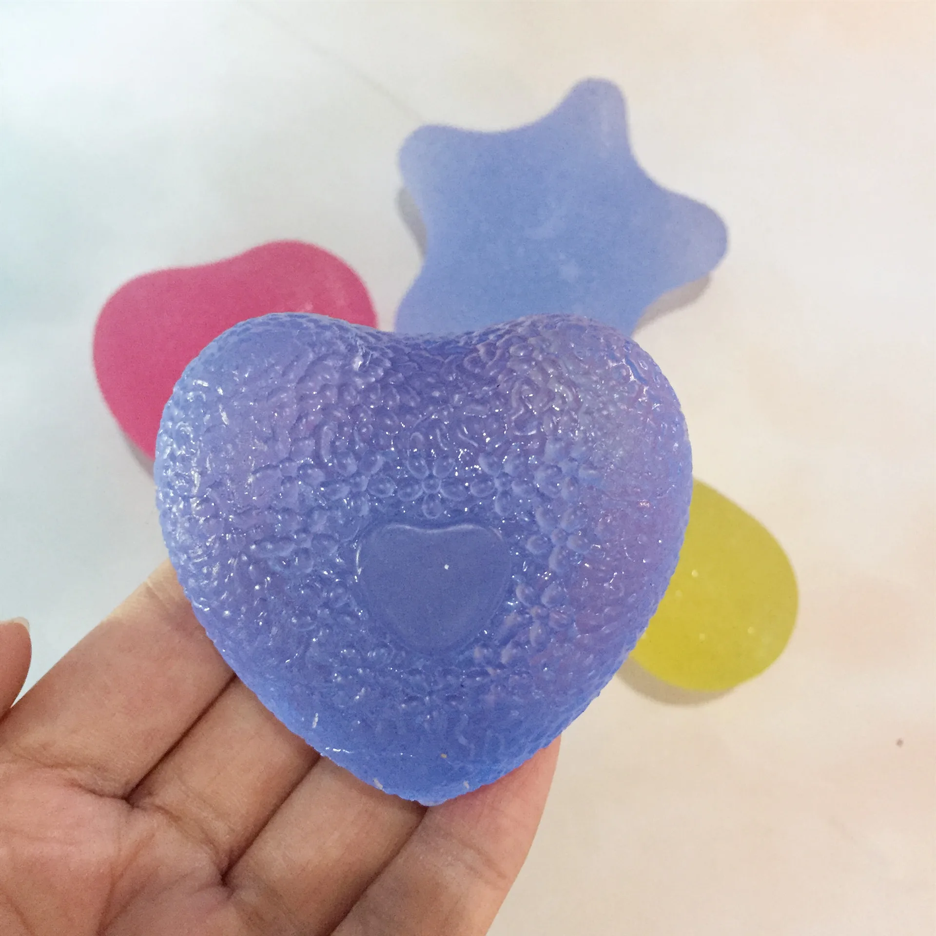 Stress Relief Calm Focus Hand Exercises Balls Kids and Adult Resistant Grip Massage Ball