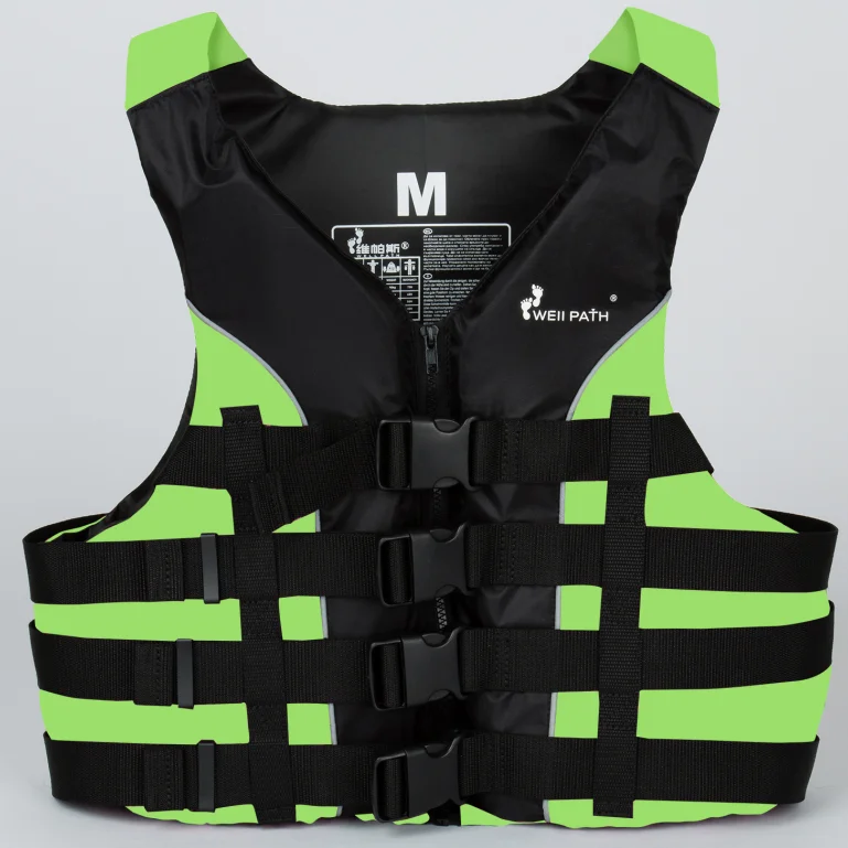 3004 Universal Outdoor Swimming Boating Skiing Driving Vest Survival Suit Polyester Life Jacket for Adult Children