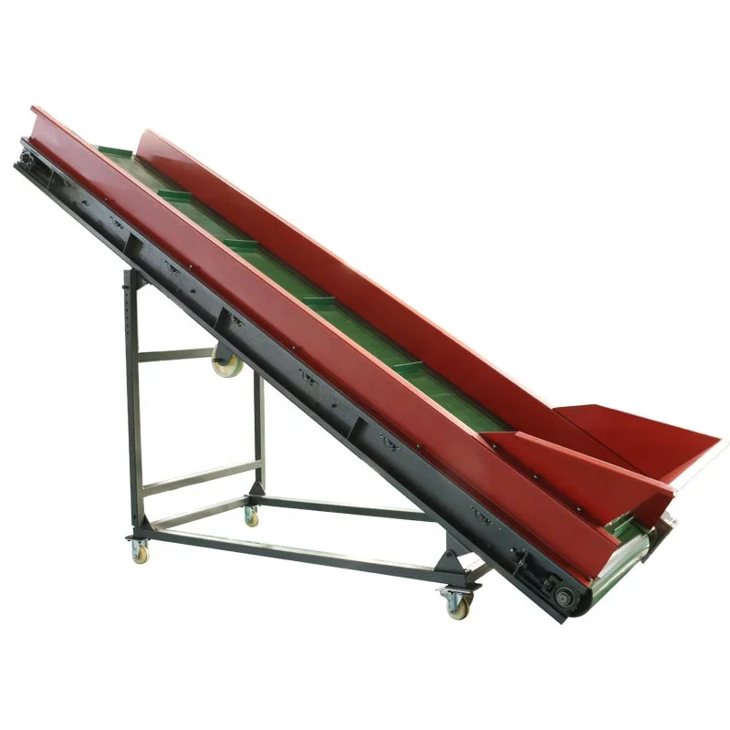 Pvc Belt Conveyor For Translate Crusher Machine Plastic