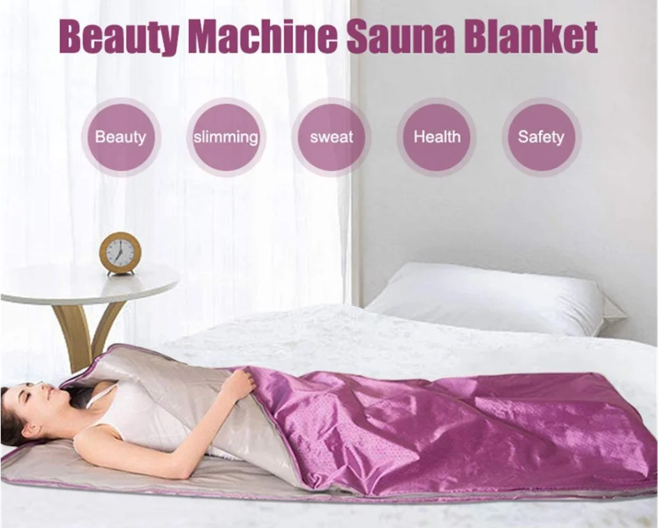 Оригинальное заводское физиотерапевтическое одеяло для сауны, лимфатический дренаж, инфракрасное одеяло для похудения