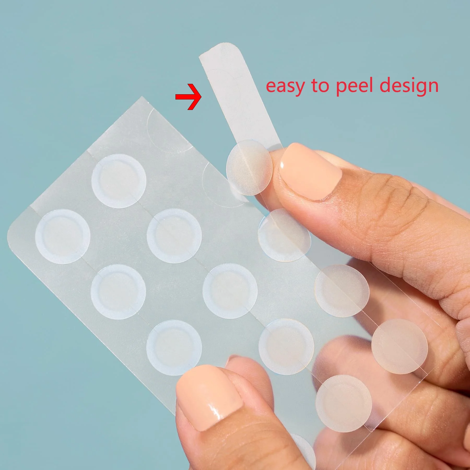 HENSO Patch for Covering Zits and Blemishes Spot Stickers for Face and Skin Vegan