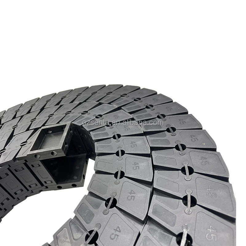 High Quality Plastic Carrier Chain Conveyors Machine Drag Chain for Inkjet Plotter Spare Parts