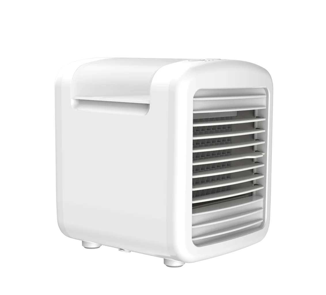 Portable Desktop Evaporative Air Cooler 2-8 Hours Timer Air Conditioning Fan for Small Room Office