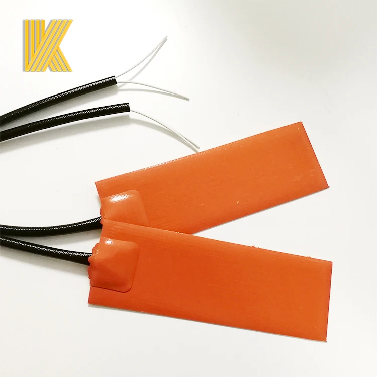 High quality portable 12v usb flexible silicone rubber heater strip heating element