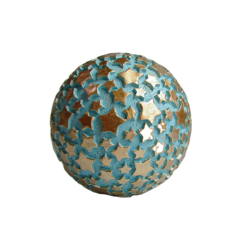 
China Import Items Decor for Home Decoration and Garden Decor Accessory Souvenir Gift Craft Resin Sphere 