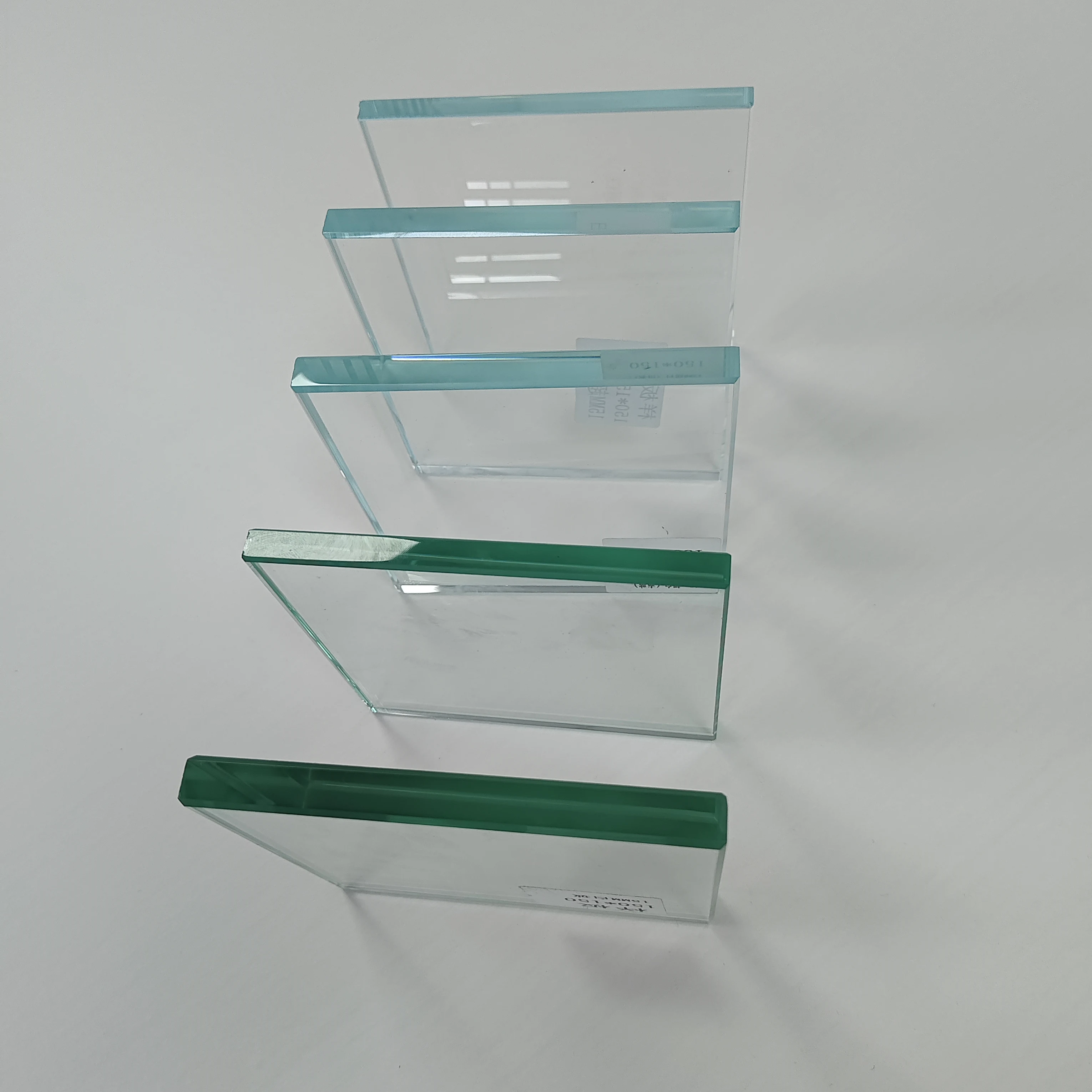 Custom Product Glass Manufacturer 8 10 12mm Float Clear Tempered Glass  For Shower  Doors Sheet