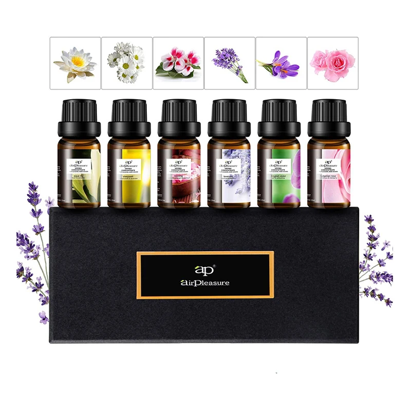 Foshan custom arom ODM OEM diffuser Orange ultrasonic rosemary essential oil set