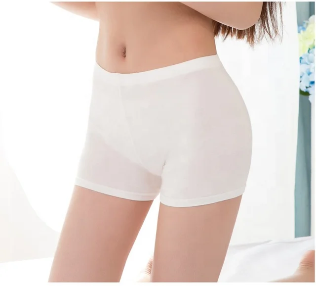 
OEM underwear cheap solid color breathable cotton boyshorts panties for women made in China 