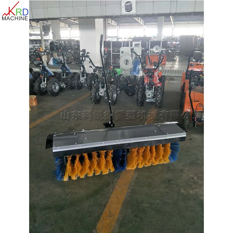 1.1m Small Hand Push Snow Removal Machine Full Gear Snow Throwing Snowplow for Home Property Shed Core Component Engine