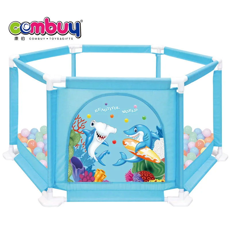  Крытый шесть сторонняя ограждения бассейн 60 шт шаров многоугольный игровой защитное ограждение для ребенка