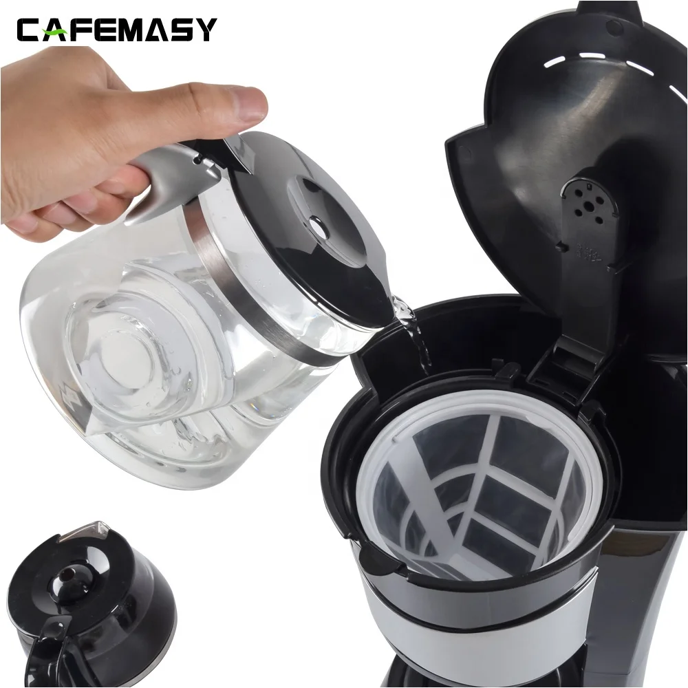 CAFEMASY High Quality Electric Coffee Machine 6 Cups Commercial Coffee Machine American Drip Coffee Machine
