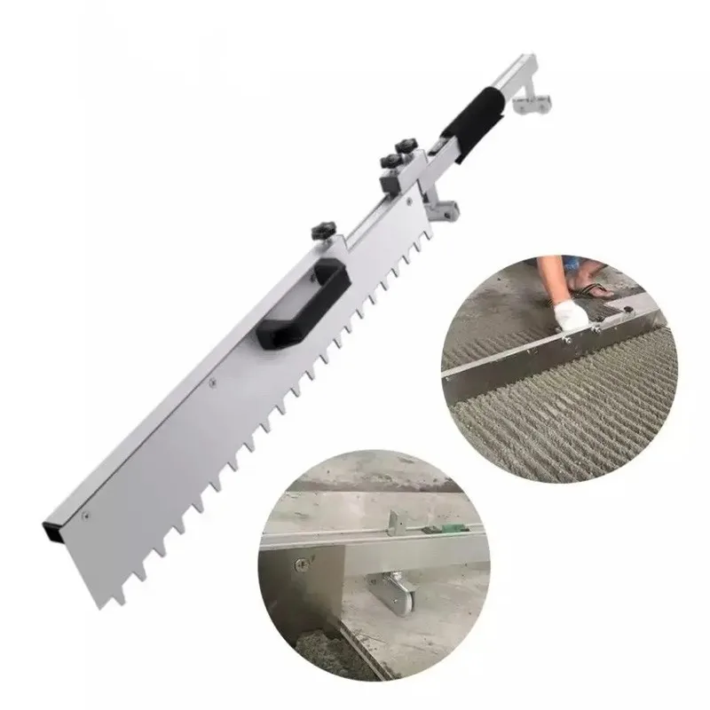 Tile Flat Duster Automatic Paving Floor Tiles flat sand Leveling tool Artifact Folding Bricklayer sand ash rake 80mm