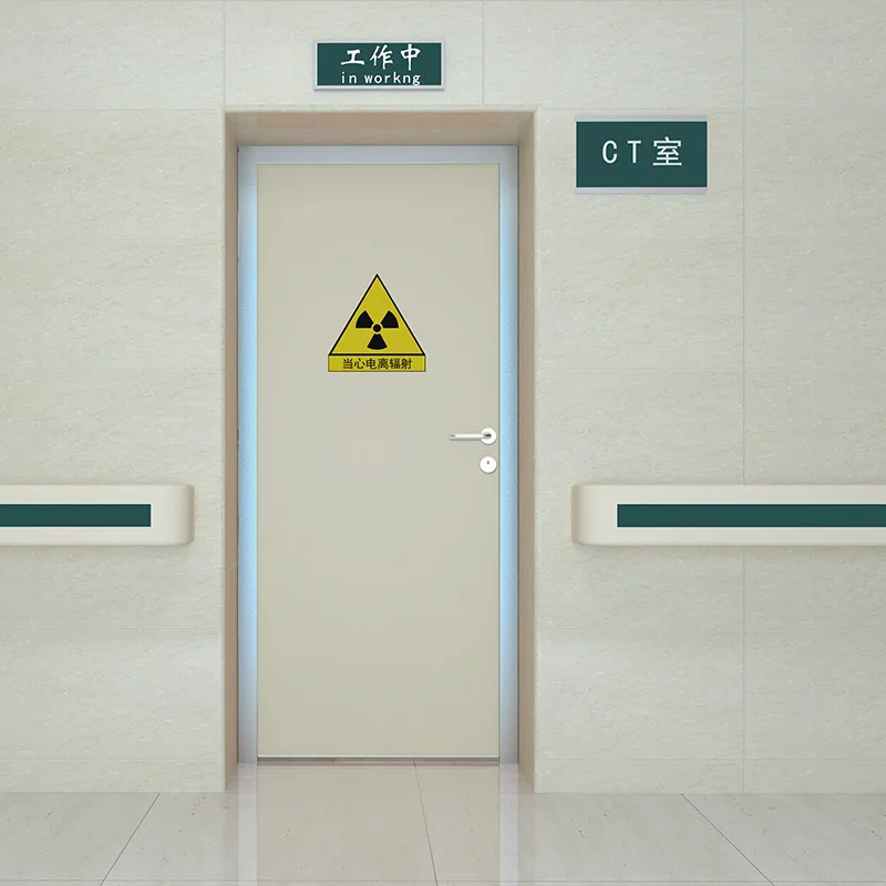 Factory Customized Hermetic Door With Xray Protection 3mm 2mmPb Lead Door For X-ray Room