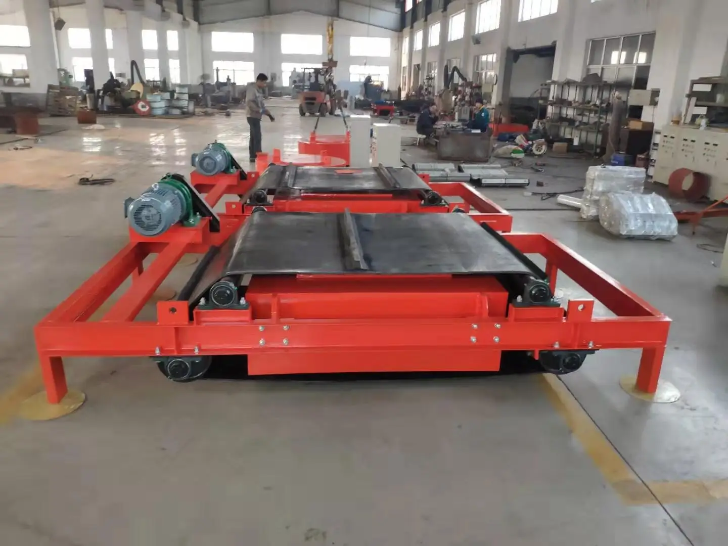 dry RCDD series for dry powder ore removing iron impurity suspended magnetic iron separator