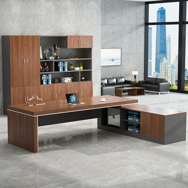 
Low Price Large Wooden Cheap Furniture Office Computer Desk 