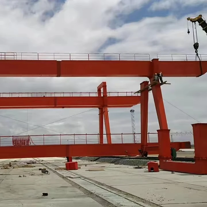 Energy-Saving Mini Gantry Crane with Hoist Easy Operation for Cement Making Machinery Lifting Operations