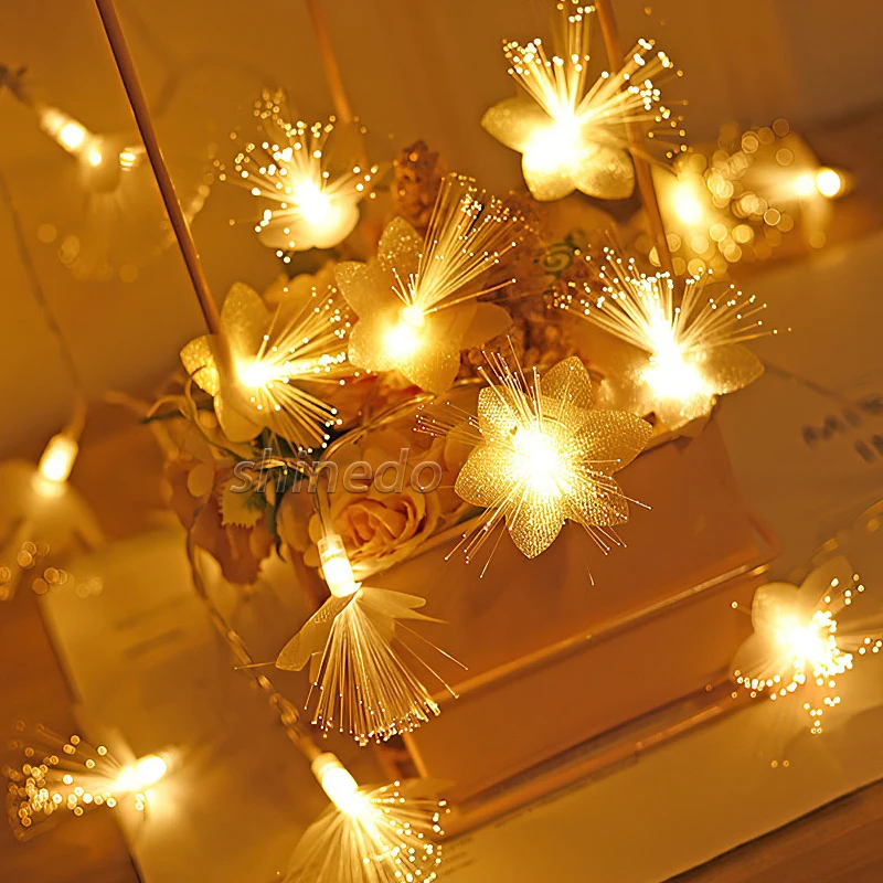Smart Led Fairy Lights Battery Operated Warm LED string light Led Christmas Lights Decorations