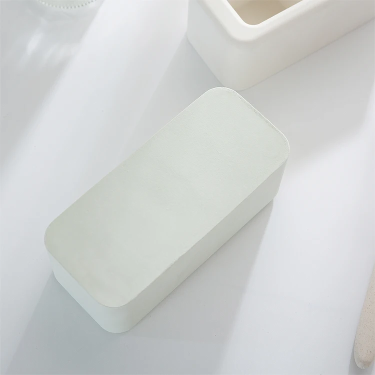 Creative Water Absorption Anti-bacterial Mildew Proof Diatomite Tooth Brush Holder Green