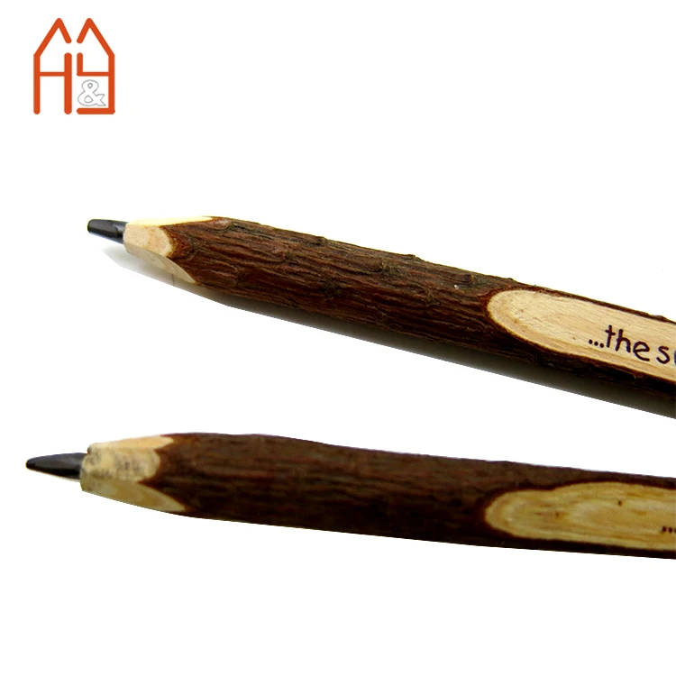 Natural Wood Handmade twig pencil