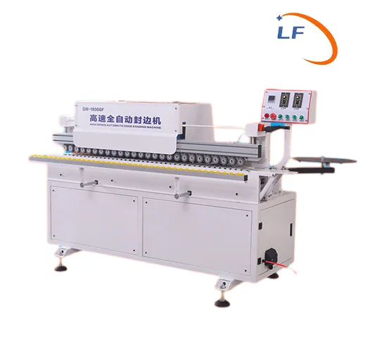High speed Contour tracking fully automatic edge banding machine with edge