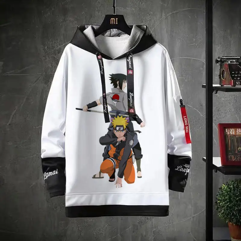 anime narutos one piece hoodies Autumn winter season clothing warm color-proof hoodies