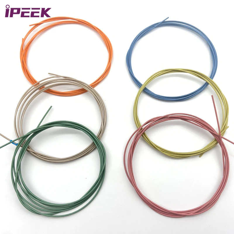 iPEEK Custom 0.79mm x0.5mm High Precision Chemical Resistance PEEK Tubing Plastic Test Tube for Medical Science, HPLC