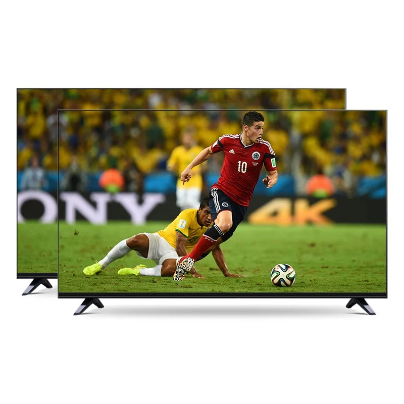Многоязычный телевизор 55 дюймов Android Smart Tv 4K Ultra HD 55 дюймовый телевизор с плоским экраном (1600329899235)