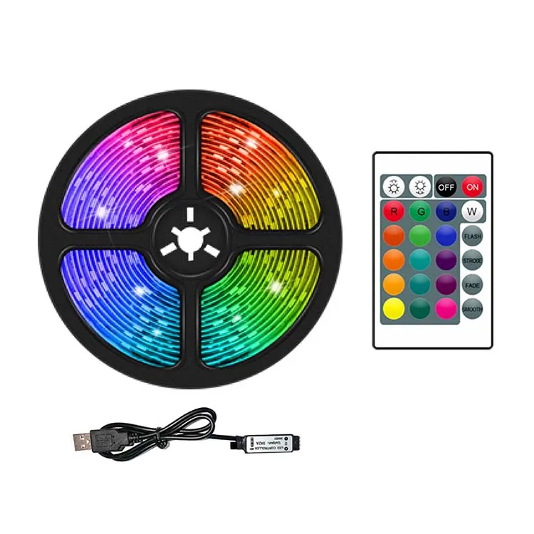 SMD Design Corporation Waterproof RGBIC LEDs LED Remote Control Tape Strip Light 5050 RGB
