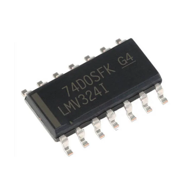 NEW LMV324IDR Original patch SOP14 Chip four channel low voltage output operational amplifier integrated IC
