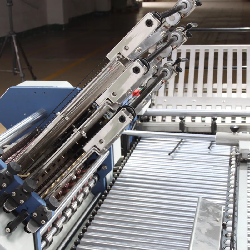 Промышленная заводская цена, Складная машина для складывания бумаги с перекрестной складкой