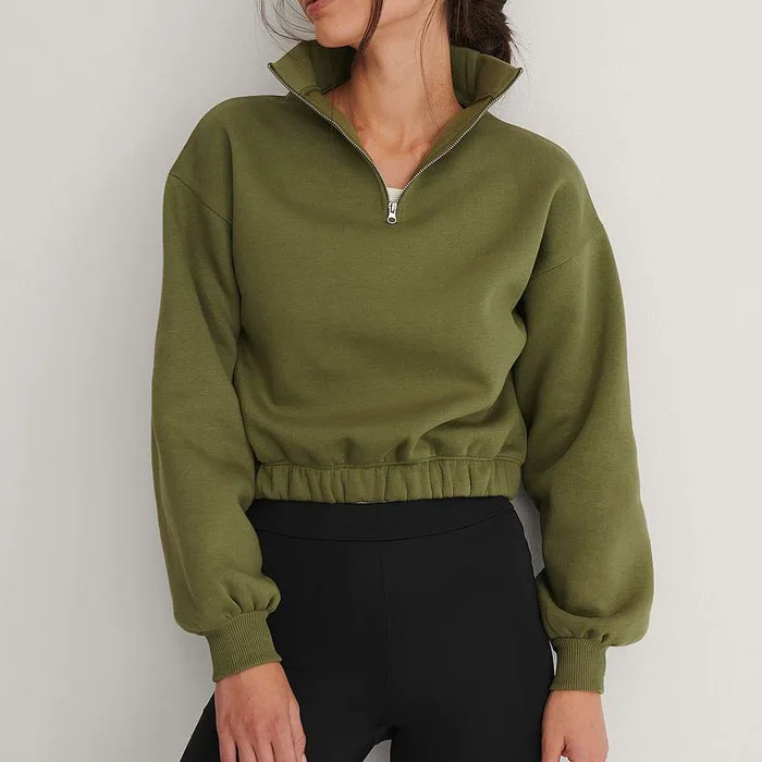 Premium Women Lounge wear Sets Plain High Street Sports Wear 2 Piece Crop Hoodie Set Women Jogger Set