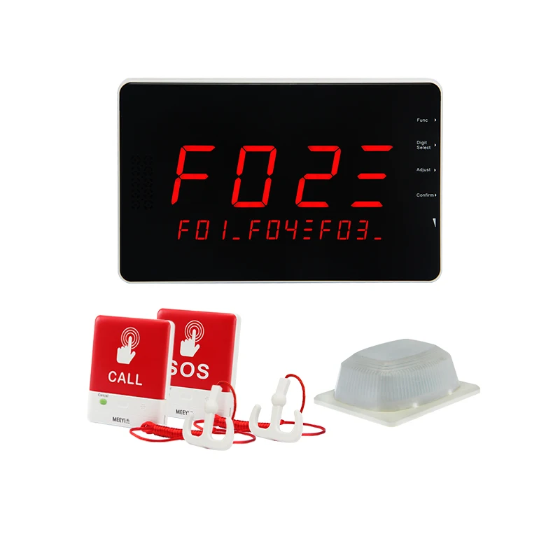 Wireless Medical Alert Emergency System Disabled Panic Call Button Bed Alarm Elderly Kits