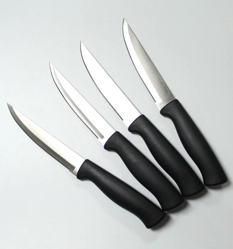 High quality kitchen knife custom Classic Serrated 6 inch Steak Knife set