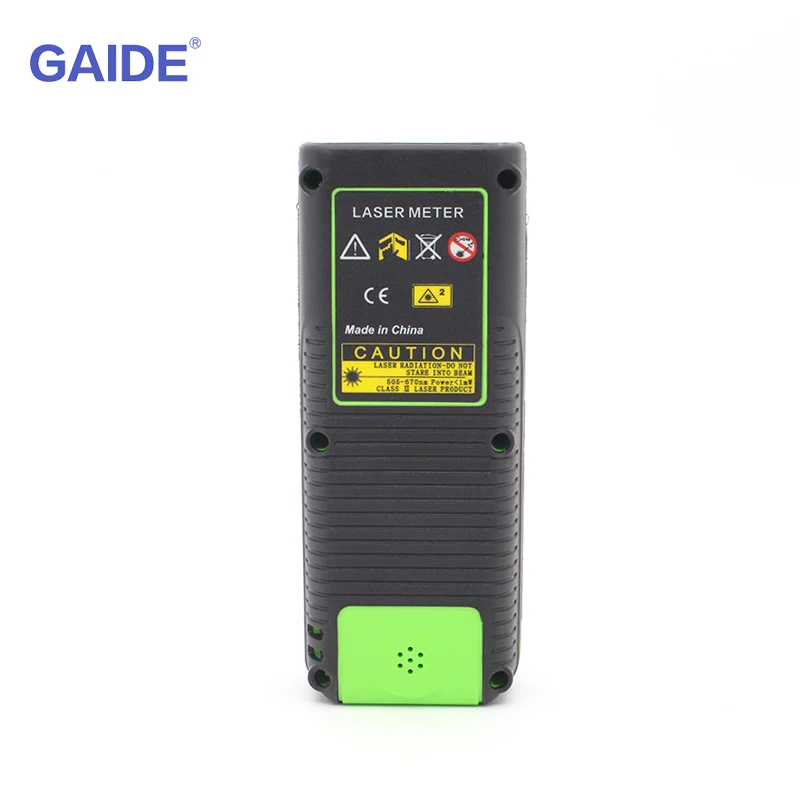 GAIDE USB charging GREEN line digital mesure laser meter distance