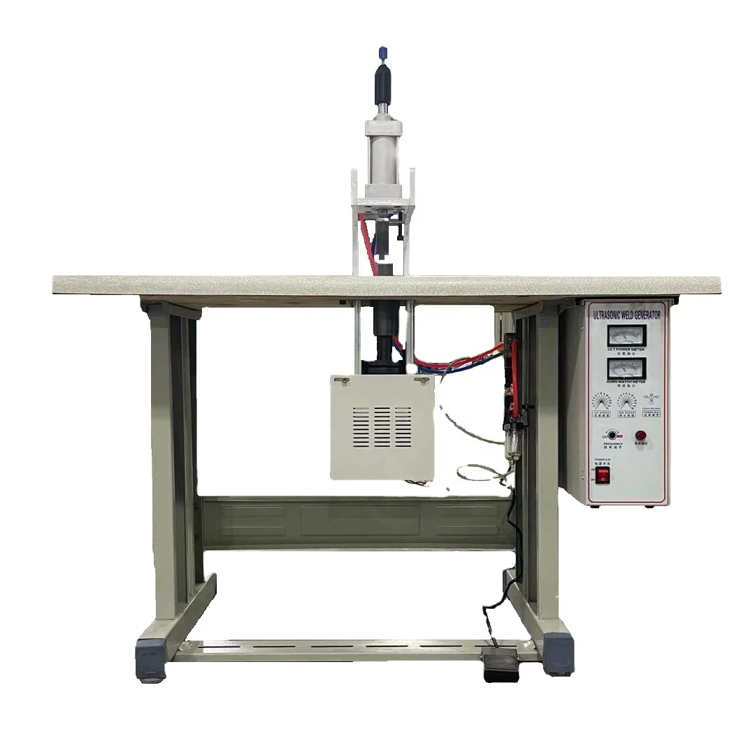 Latest Ultrasonic  Welding Machine Ultrasonic spot cutting machine for  Stretchy Fabric