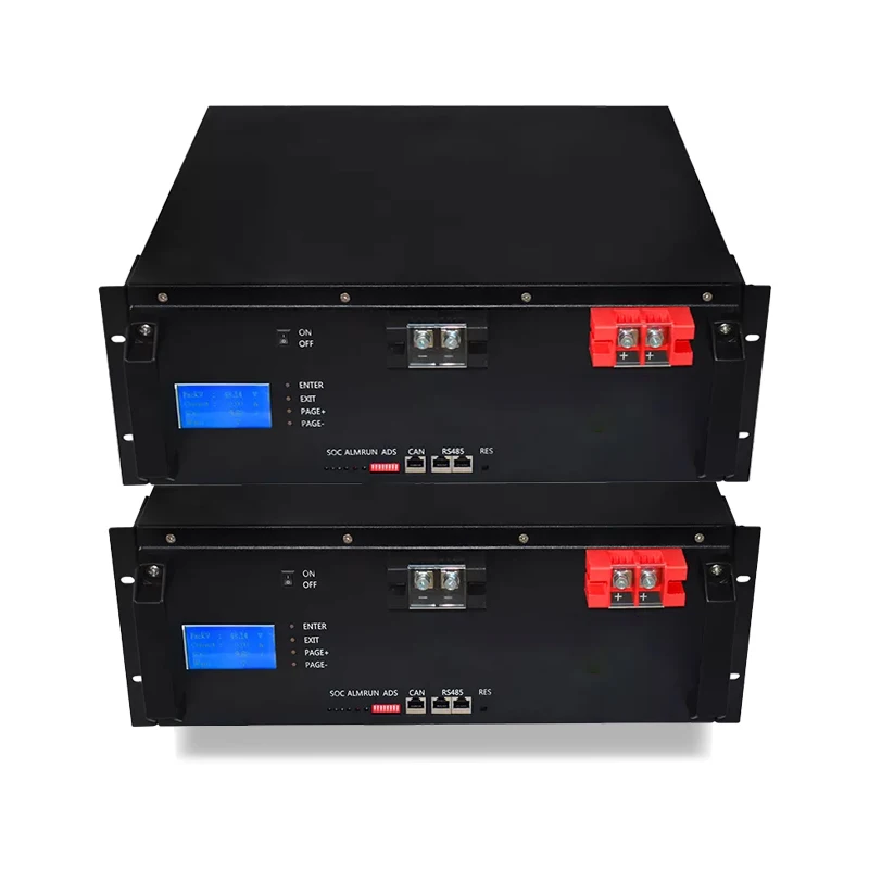 24V 100AH 48V 200Ah Home Power Storage System Lifepo4 Lithium Battery Pack Household Rack Mounted Solar Energy Storage Battery