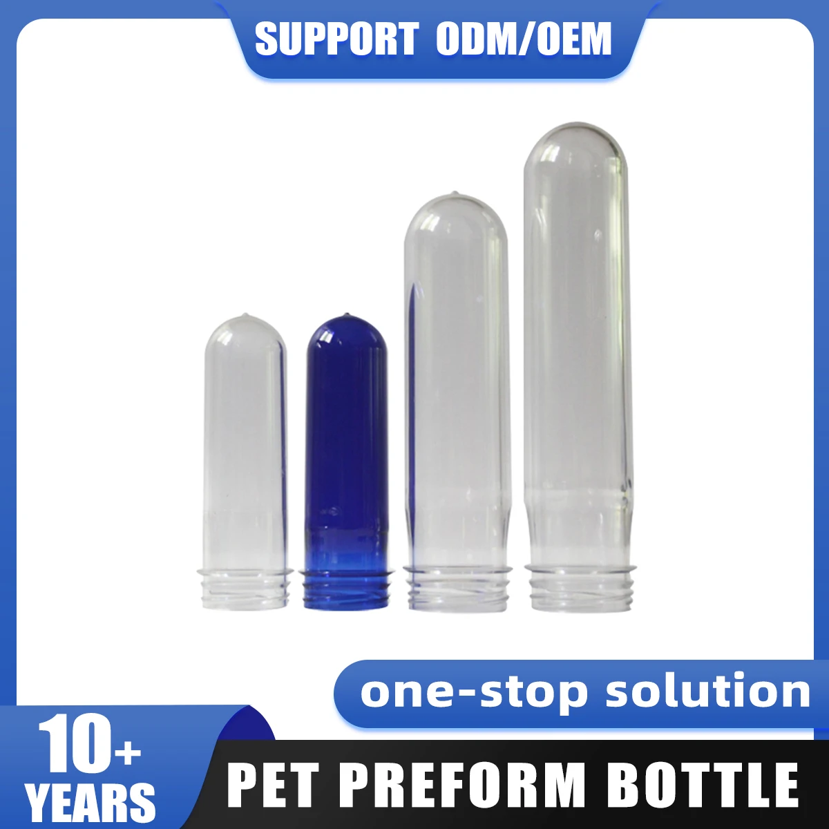 Cheap price water bottle  48mm 90g 95g 105g 110g 130g 160g 180g pet preform bottle with 100% new materials