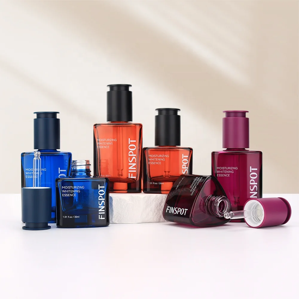 Бутылки-капельницы из янтарного стекла 60 мл 1 унция