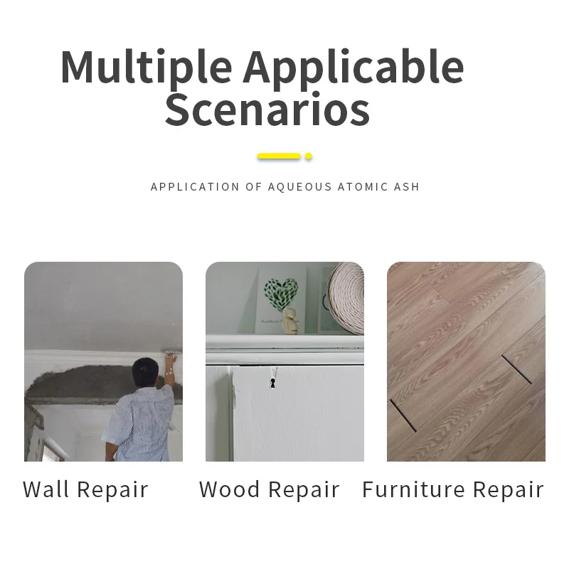 KYUMI Good adhesion and Fast-drying universal purpose putty for wood and wall