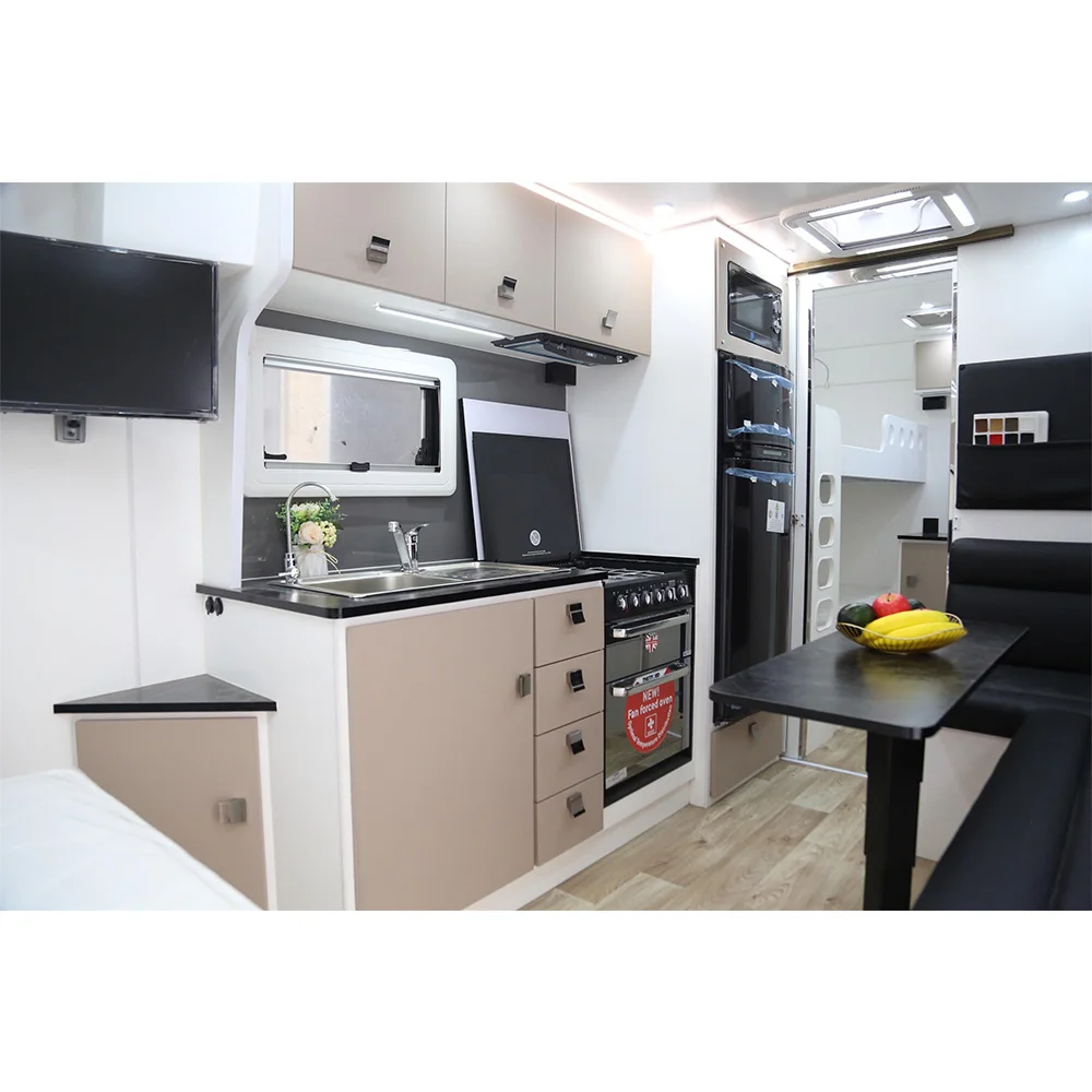 21Ft American Off Road Caravan Trailer Rv Camper Caravan Australia Australian With Triple Bunk For Sale  Manufacturers China