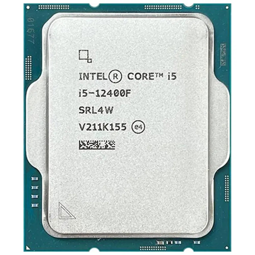 Intel Core I5-12400F CPU Desktop Processor LGA 1700 Socket 2.5GHz 10Nanometer Products Cache Main Place Stock Ready 100% test OK