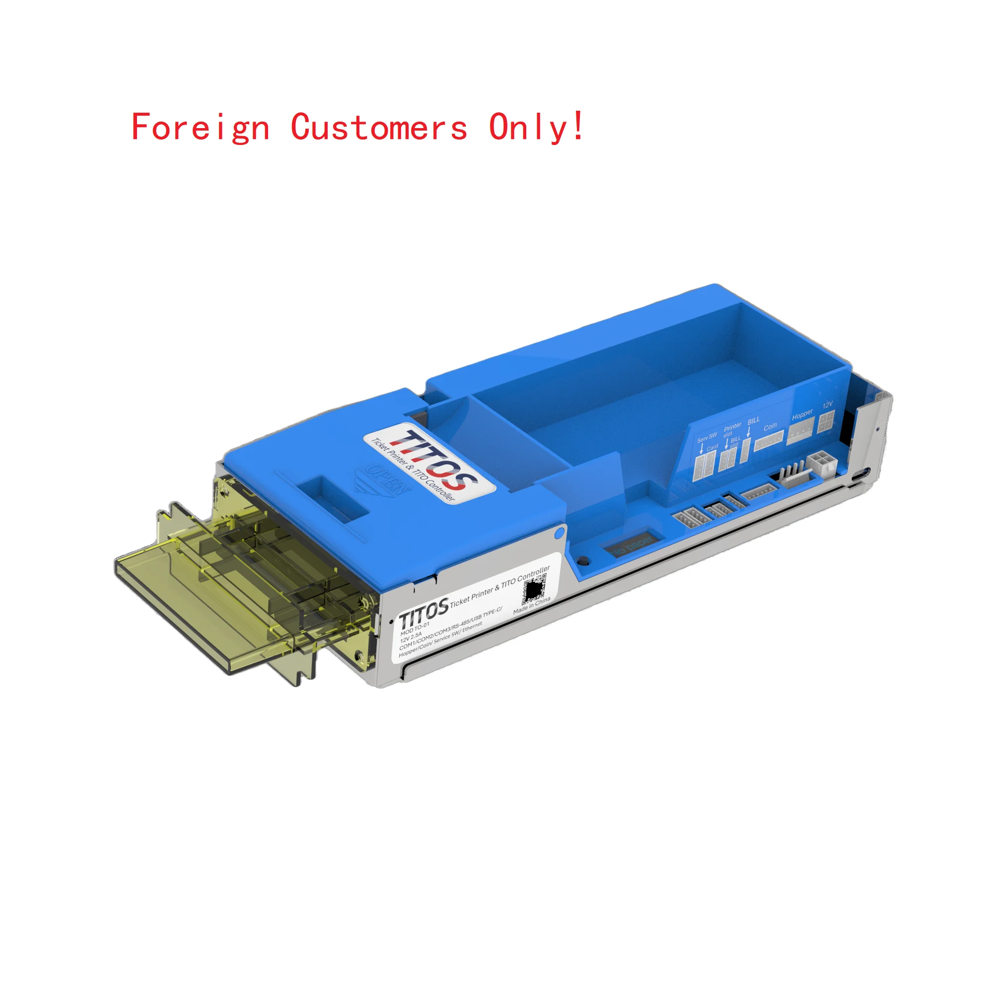 Game Ticket in/out management system gameplay for big games venue entertainment Lottery