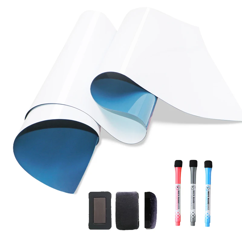 Wallpaper Roll Dry Erase Board Flexible Roll up Whiteboard
