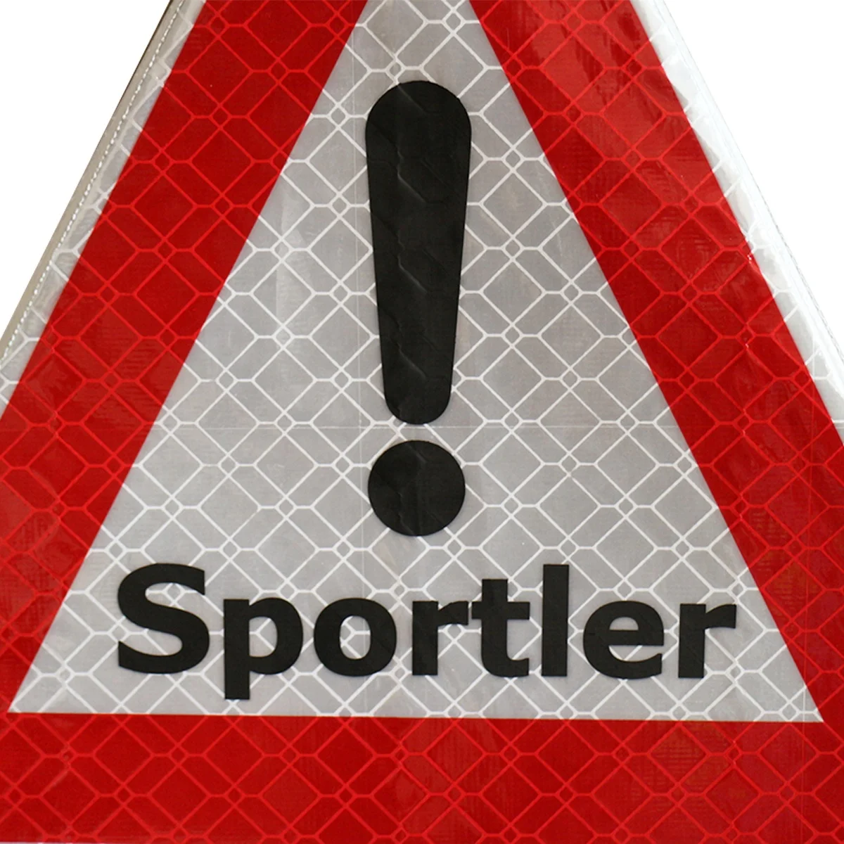 China Factory Direct Hot Sales Foldable Portable roll up signs Tripod Warning Triangle Sign Warning Tent Caution Sign