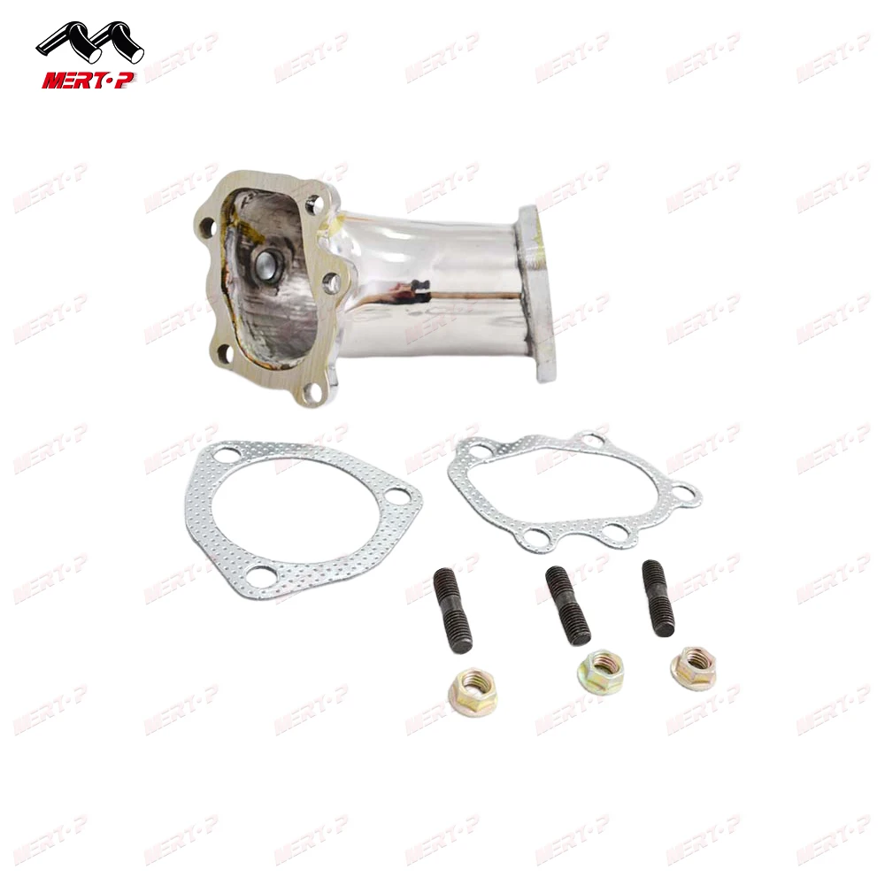 Выпускная труба из нержавеющей стали MERTOP 304 3 дюйма для 240SX S13 S14 Silvia SR20DET