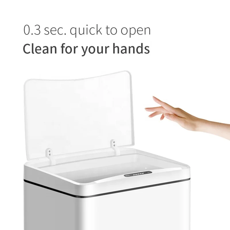 30L 8gallon Auto Sensor Dustbin Kitchen Cabinet Smart Garbage Trash Can recycle commercial large Rubbish Waste Bin soft close