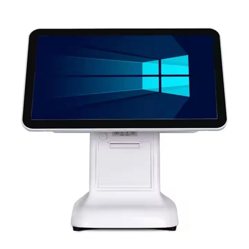 Windows 15 6-дюймовый сенсорный ЖК-экран Msr POS система с термопринтером 58/80 мм и 2D сканером
