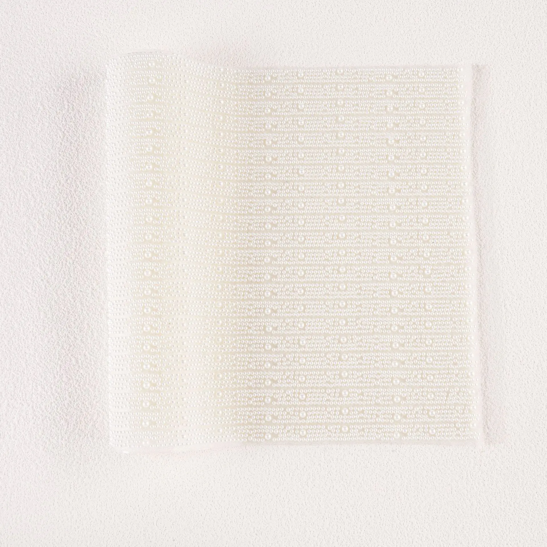 New 5 color pearl sticker hot melt glue mesh beads colored pearl set clothing accessories